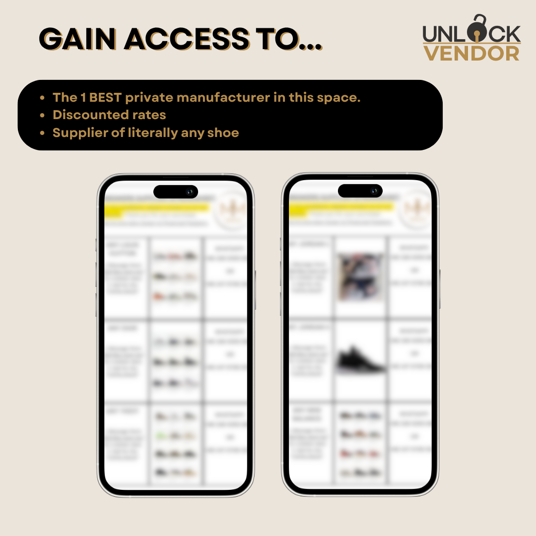 *Sneakers Vendor